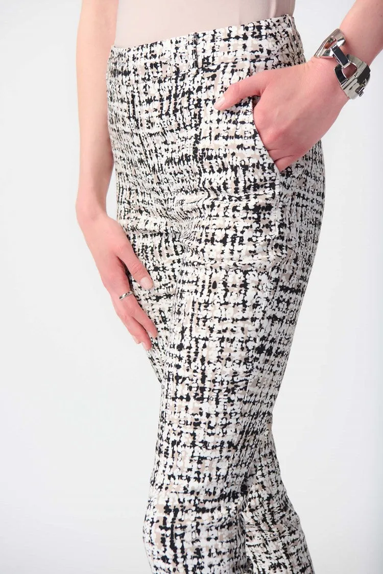 Abstract Print Millennium Pull-On Pants