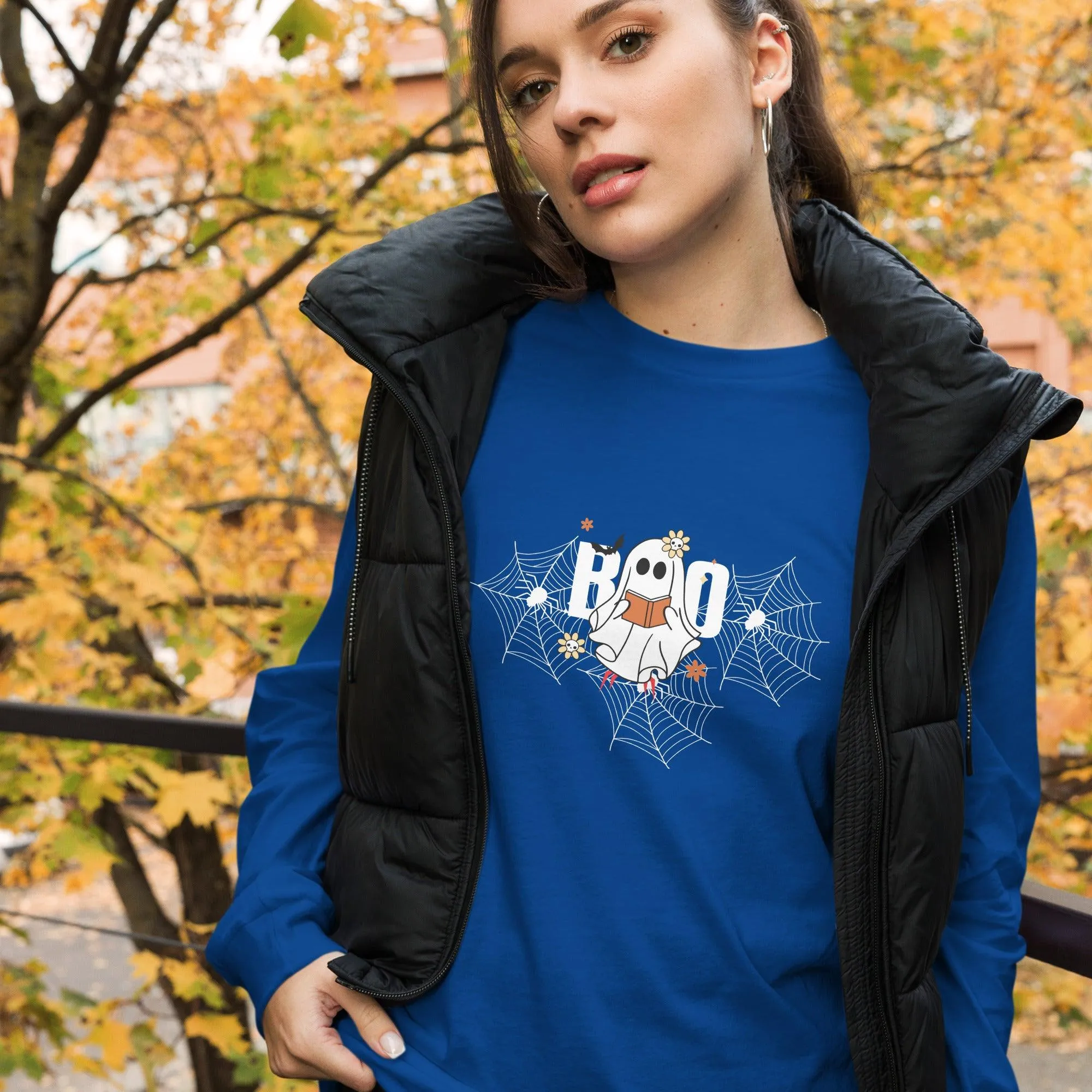 Boo Long Sleeve Tee