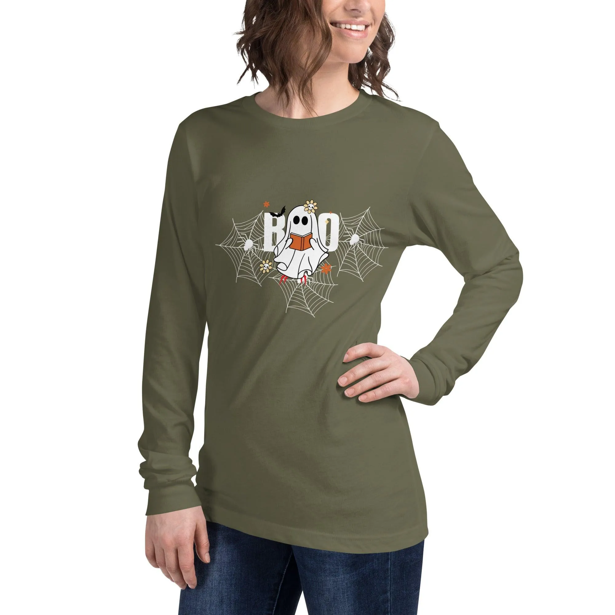 Boo Long Sleeve Tee