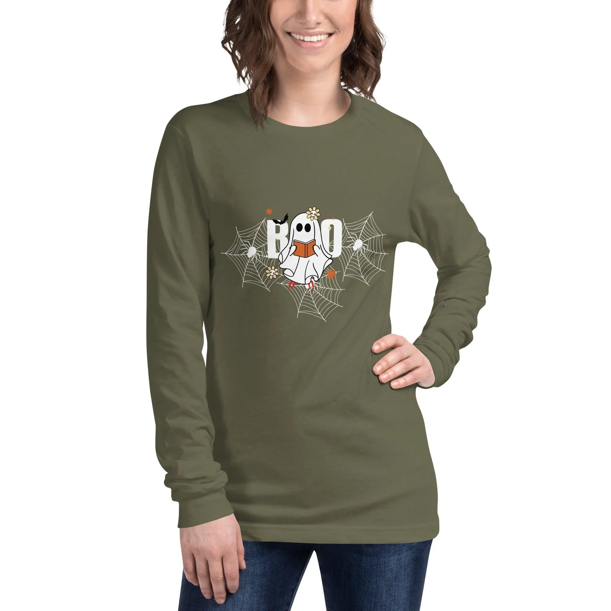 Boo Long Sleeve Tee