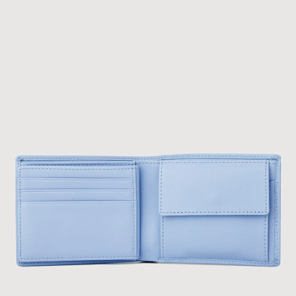 CAST CENTRE FLAP WALLET WITH COIN COMPARTMENT