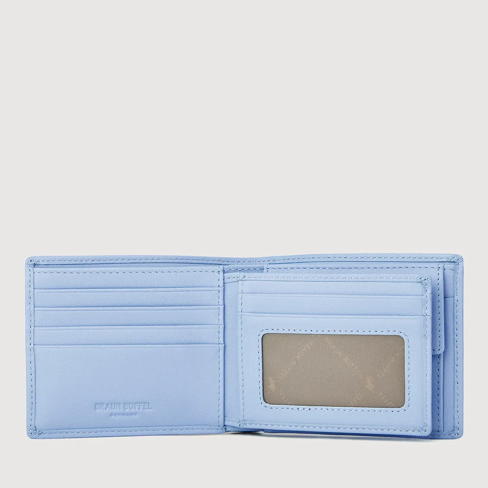CAST CENTRE FLAP WALLET WITH COIN COMPARTMENT