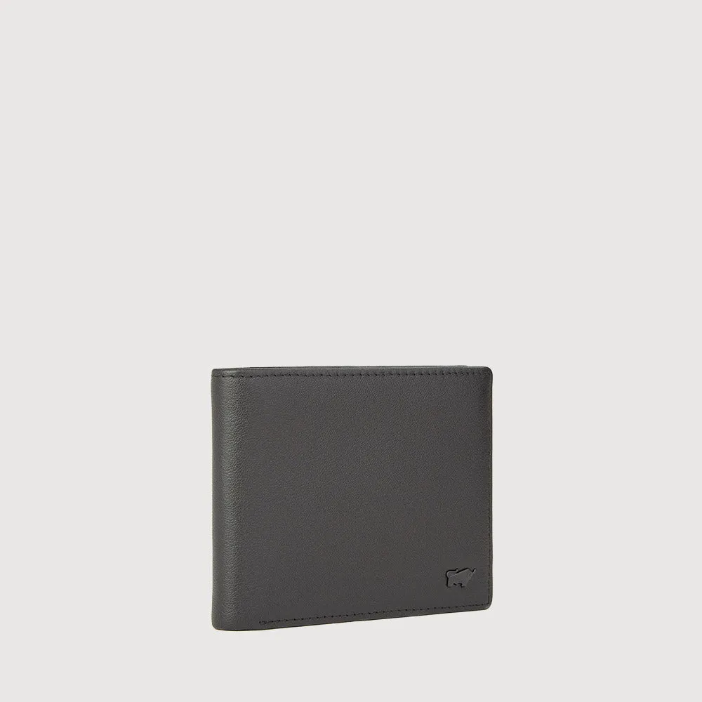 CAST CENTRE FLAP WALLET WITH COIN COMPARTMENT