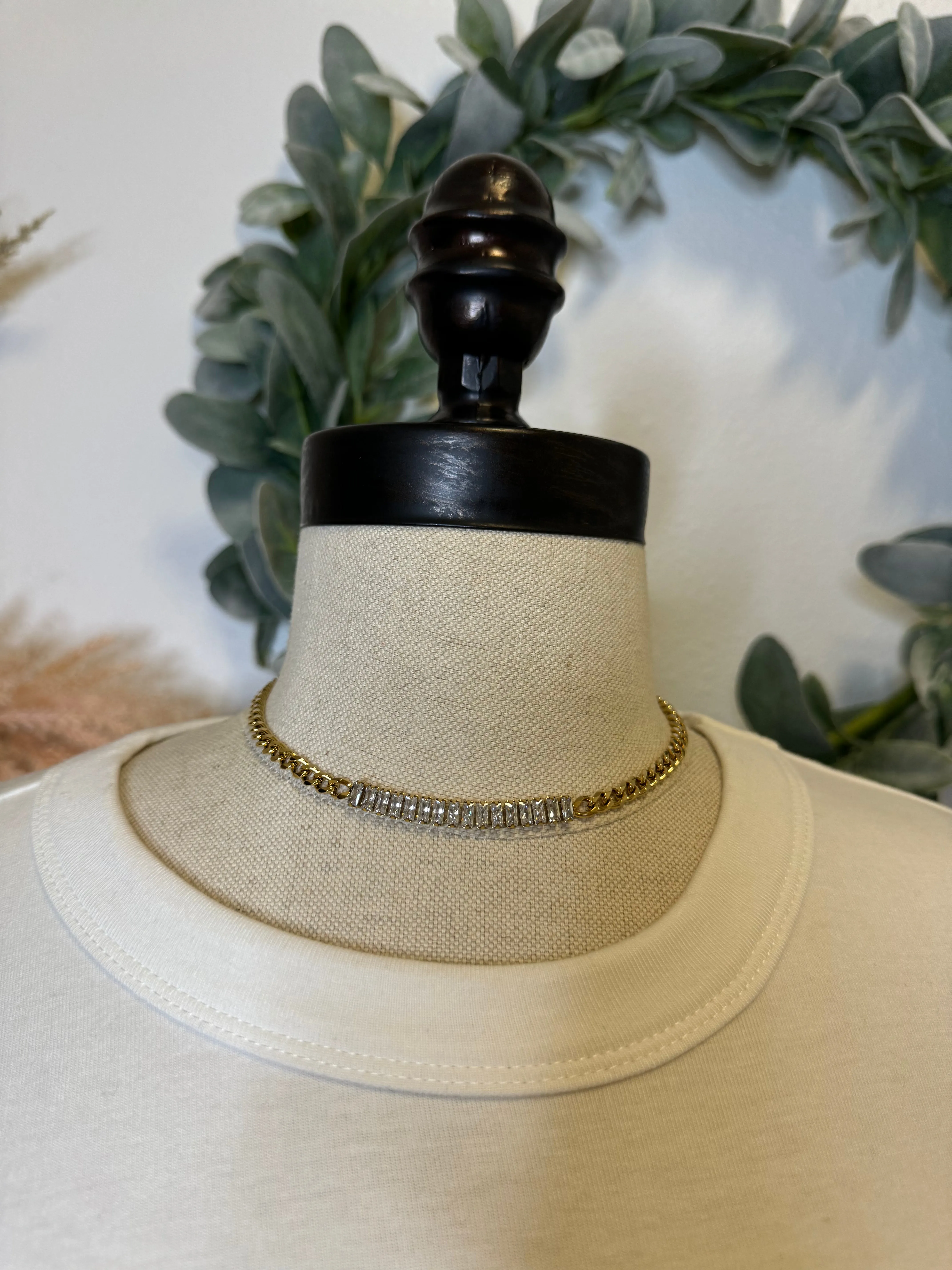 Desiree Diamond Chain Necklace