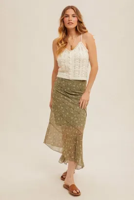 Ditsy Daisy Skirt