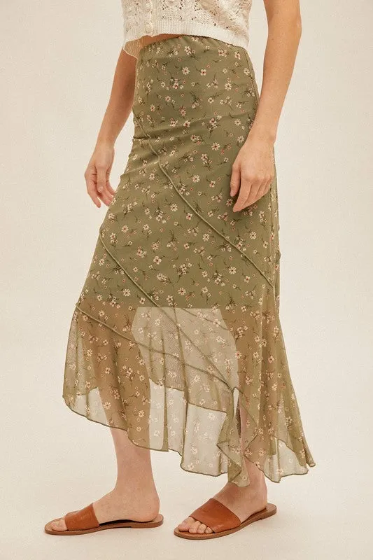 Ditsy Daisy Skirt