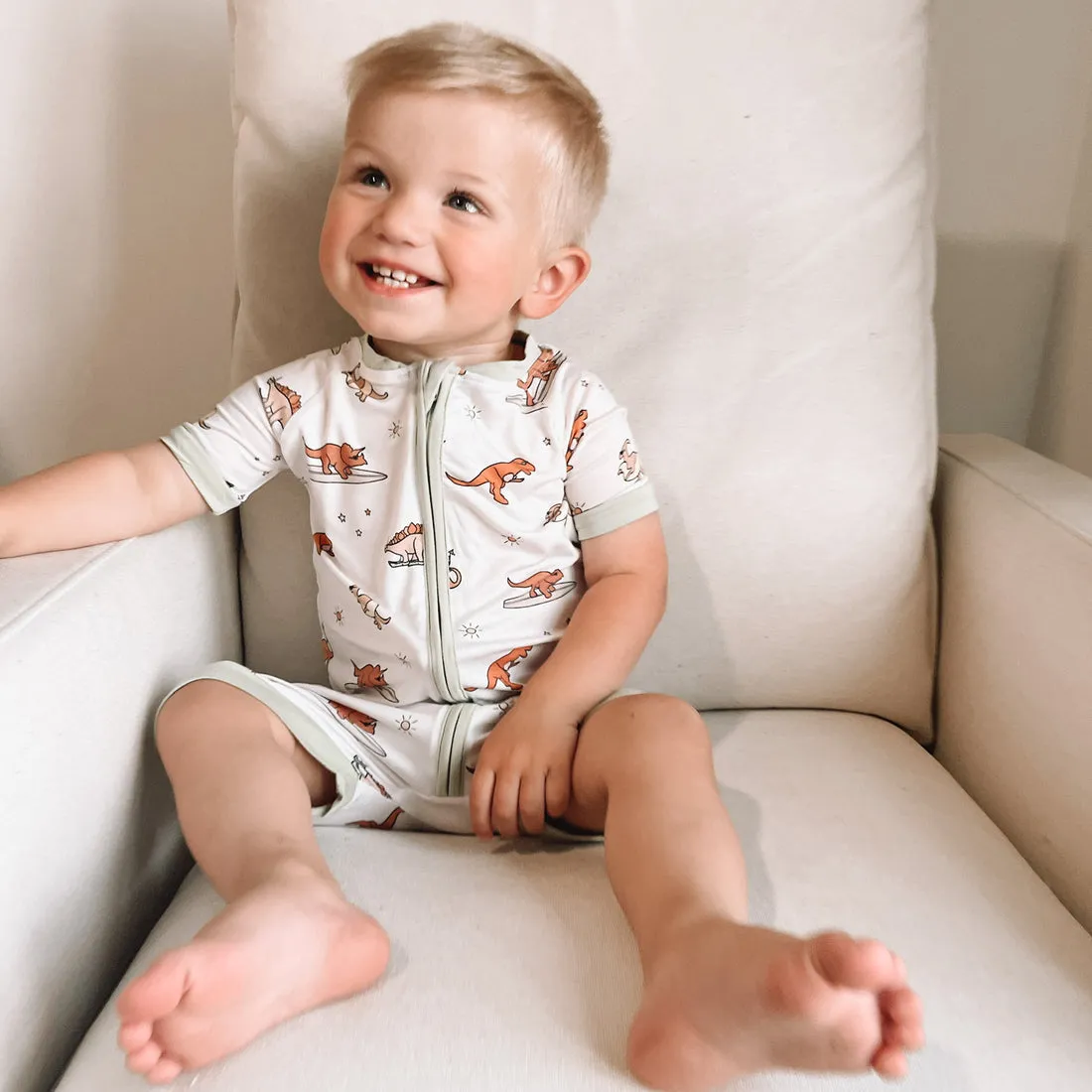 Dream Big Little Co Dinomite Summer Dream Shortie