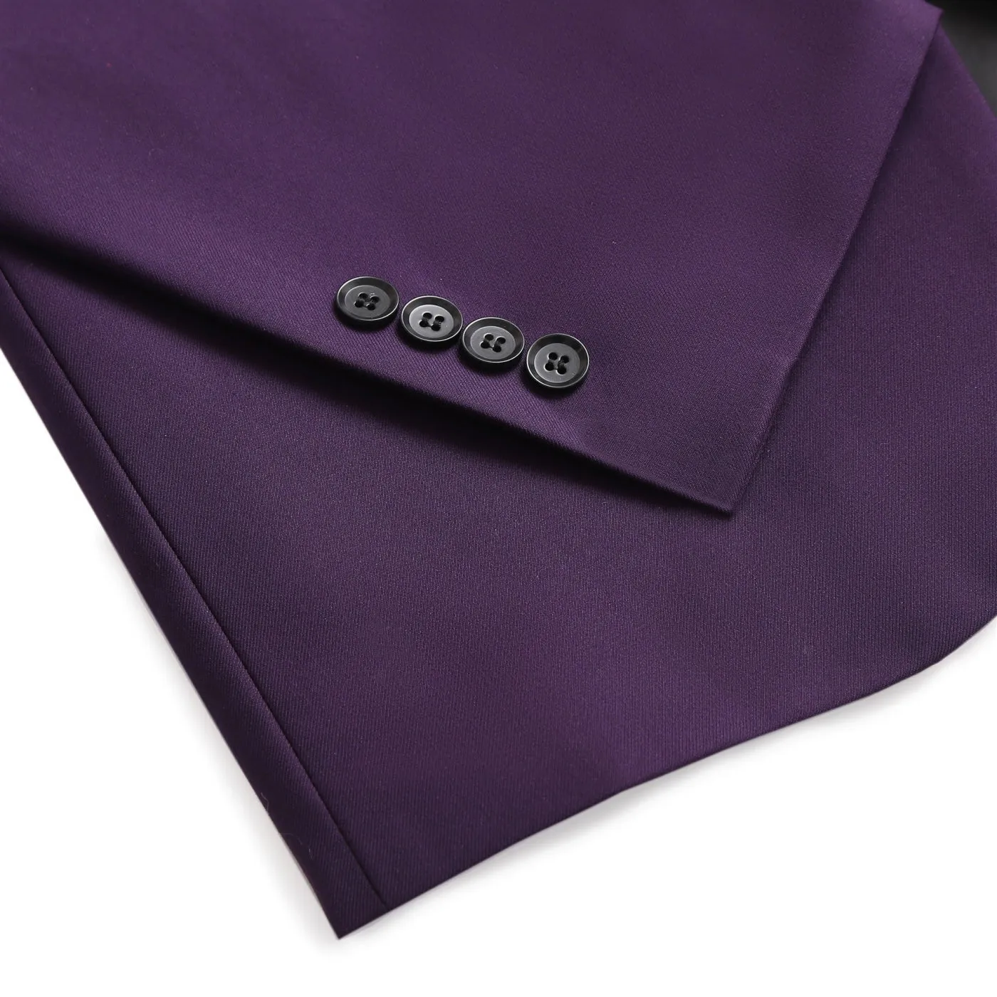 Formal 3 Pieces Mens Suit Flat Shawl Lapel Tuxedos For Wedding (Blazer Vest Pants）