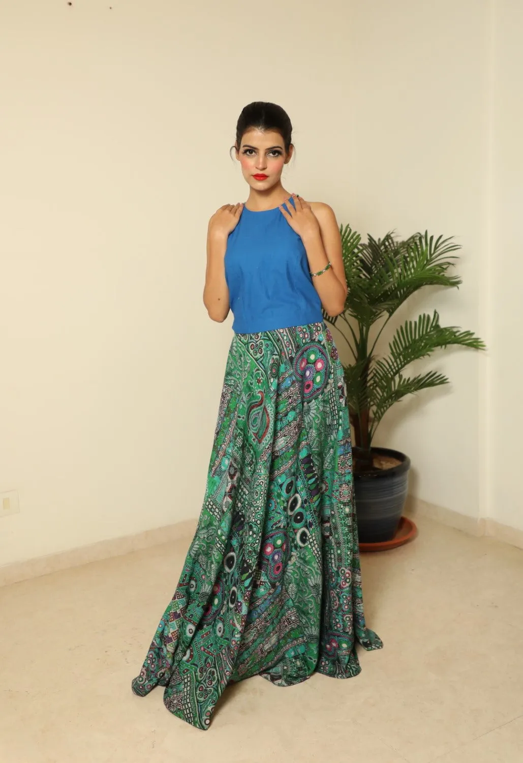 Green Tourmaline Skirt