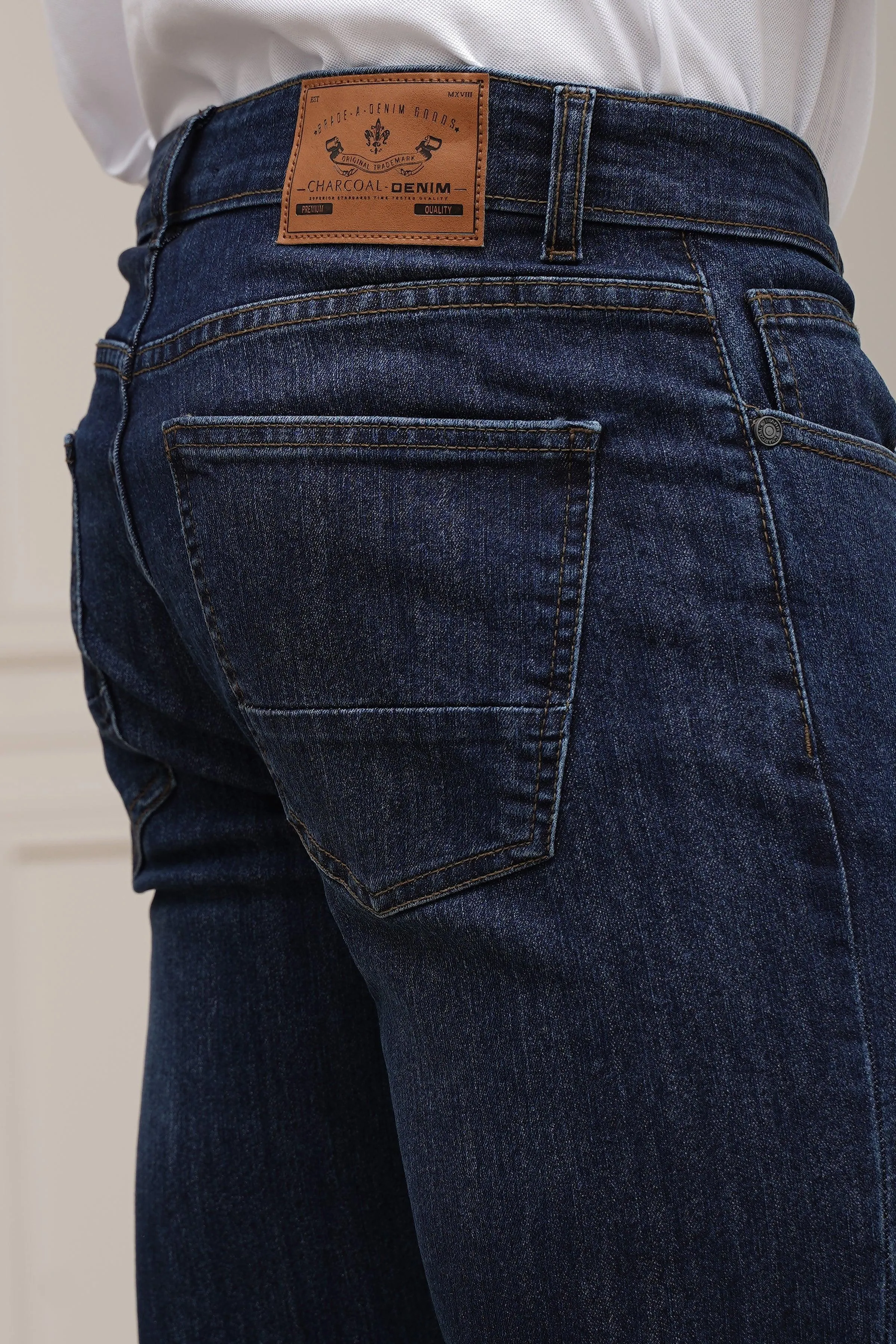 JEANS SLIM LEG DARK BLUE