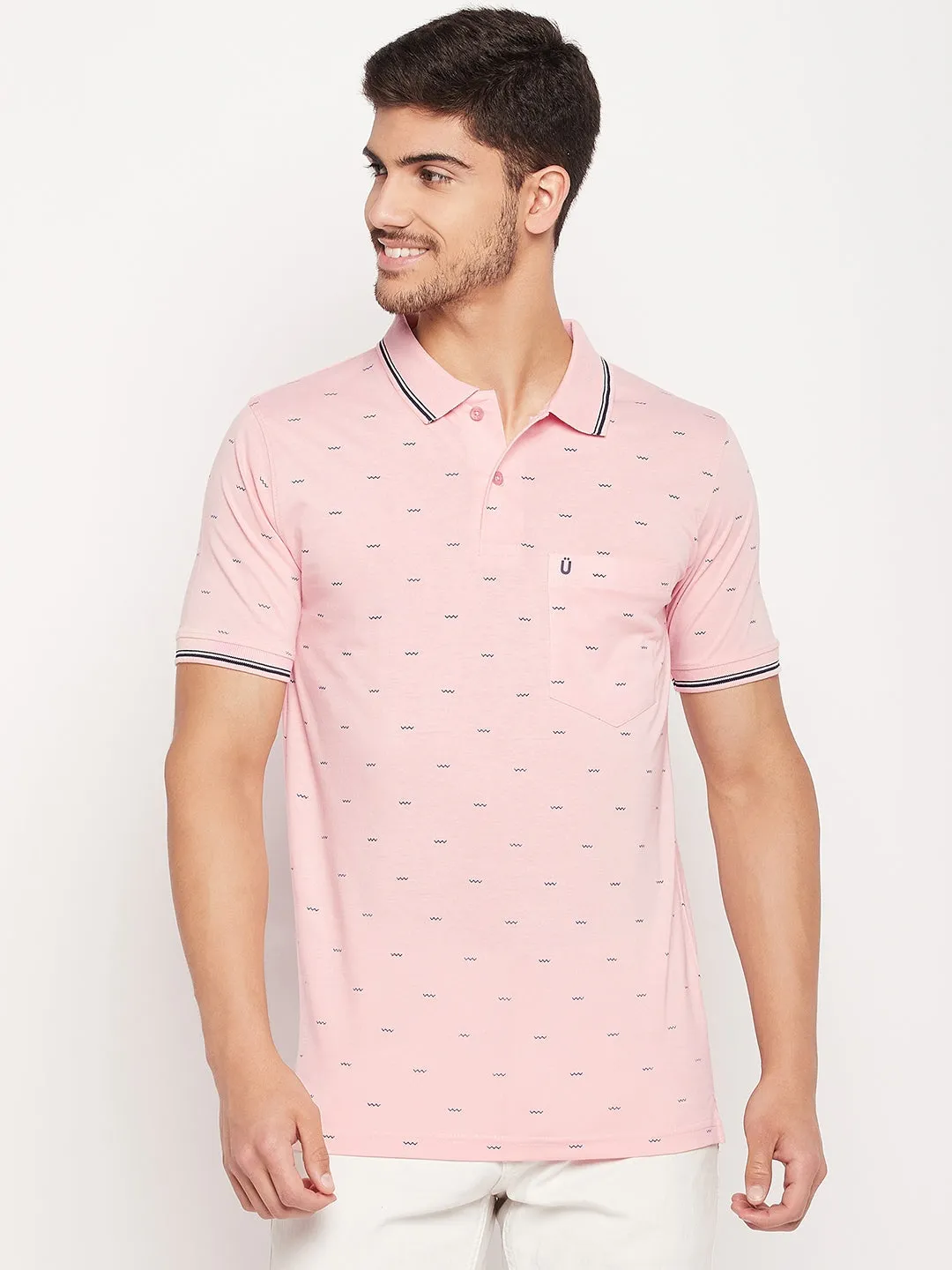 Men All over printed Polo