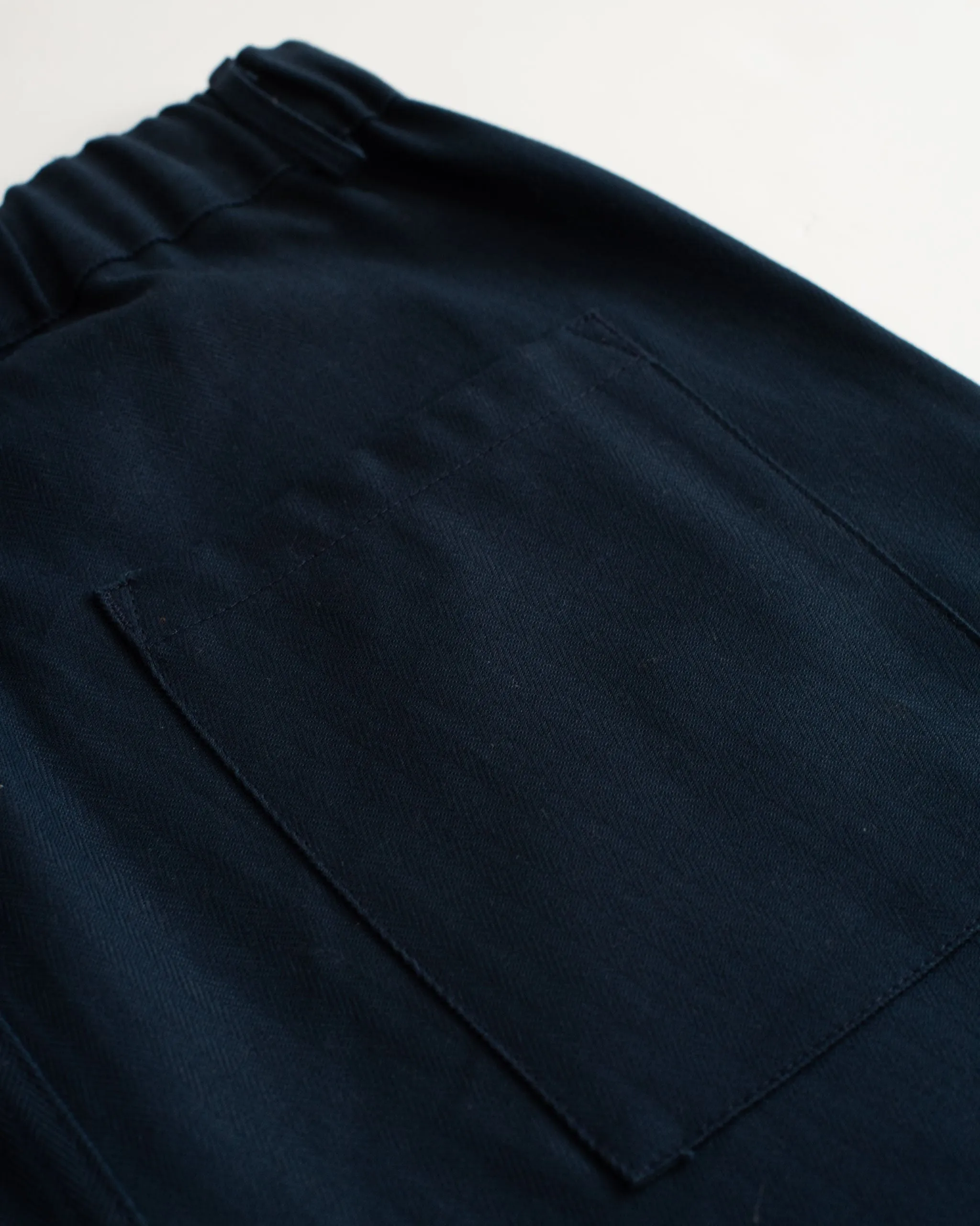 Midnight Herringbone Leisure Short