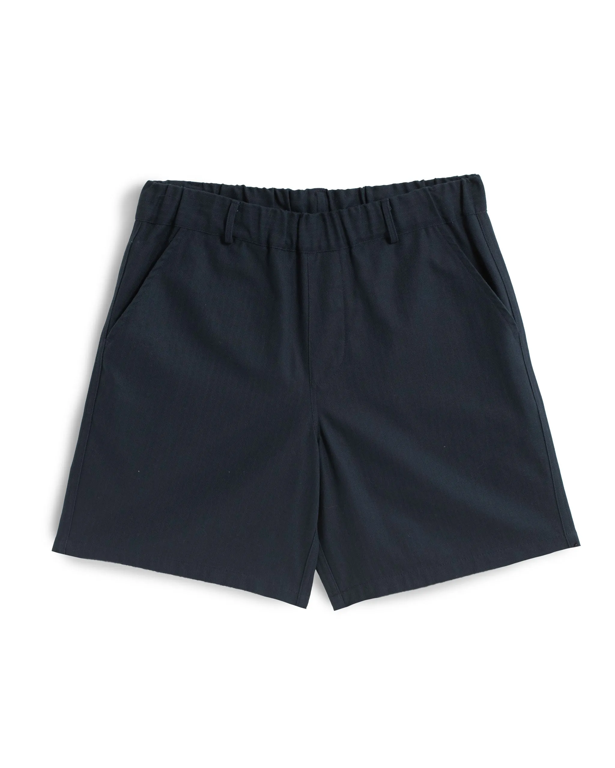 Midnight Herringbone Leisure Short