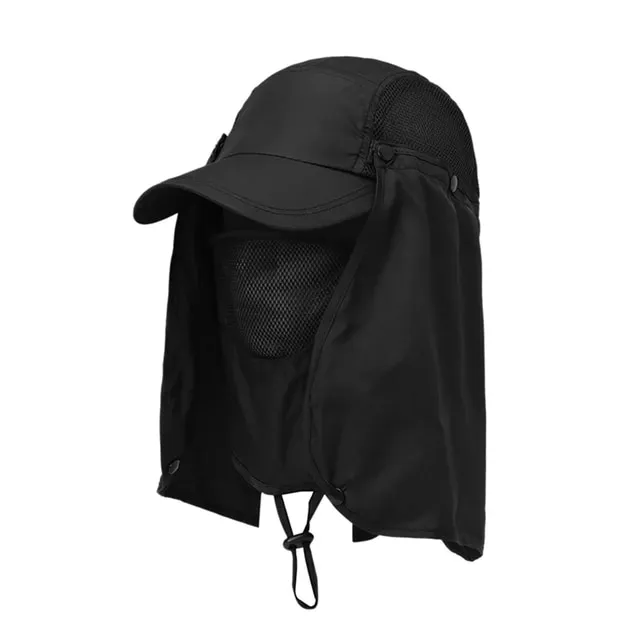 Multipurpose Quick Drying Cap with 360 Degree Sunshade Protection