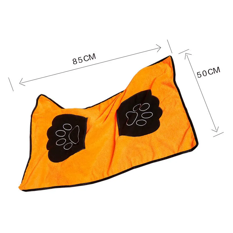 Pet Absorbent Towel - Quick-Drying Bath Towel for Pets