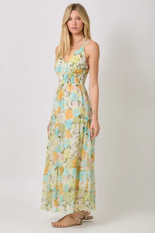 Petal Power Maxi Dress