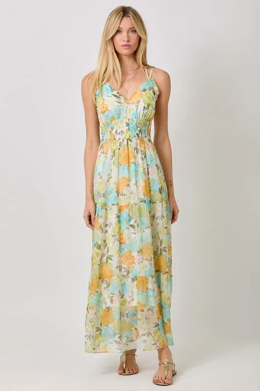 Petal Power Maxi Dress
