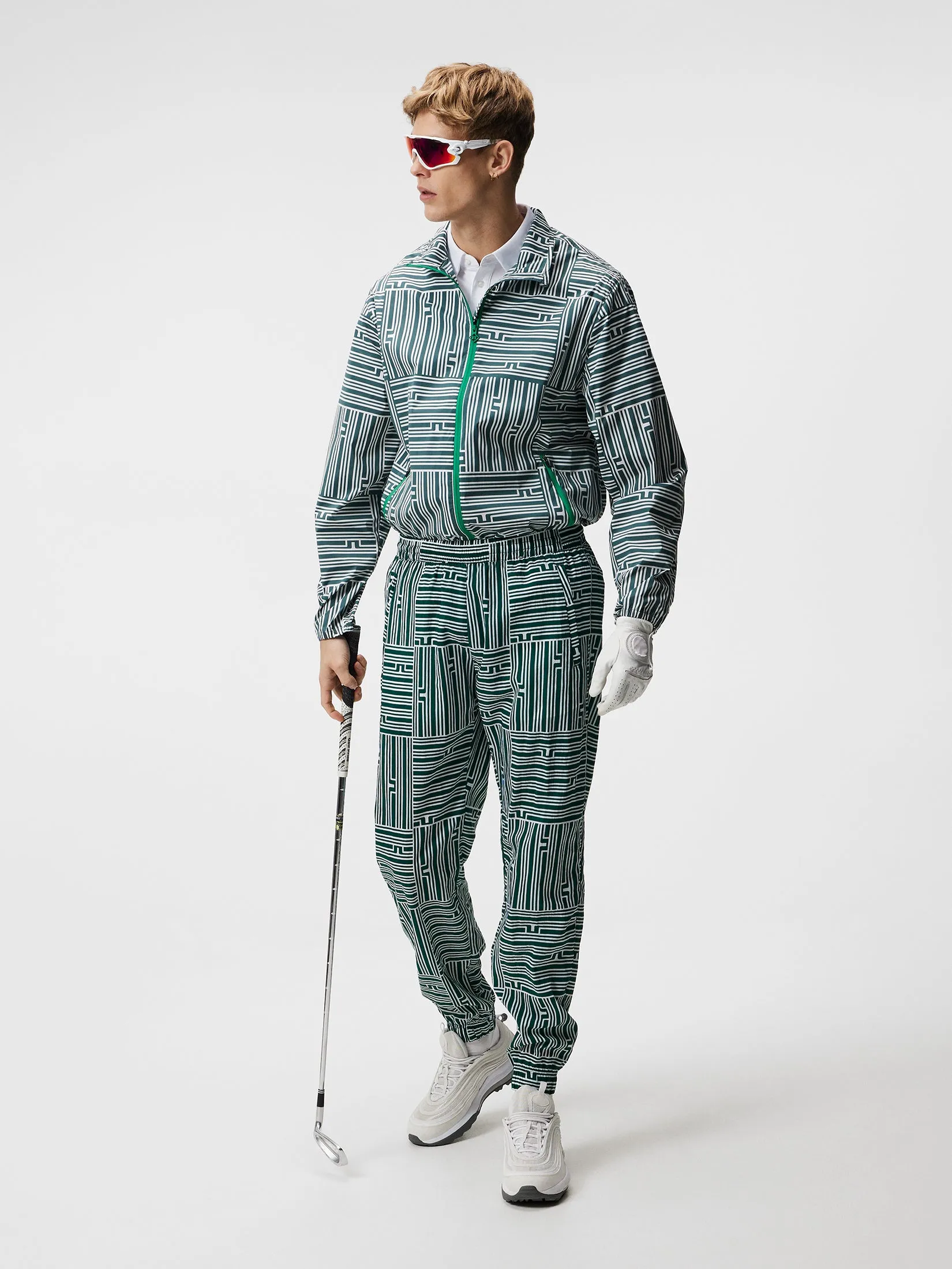 Petrus Print Pant / Bridge Stripe Patchwork