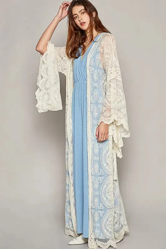 Pol Clothing Inc. Boho Dreams Kimono – Effortless Bohemian Elegance