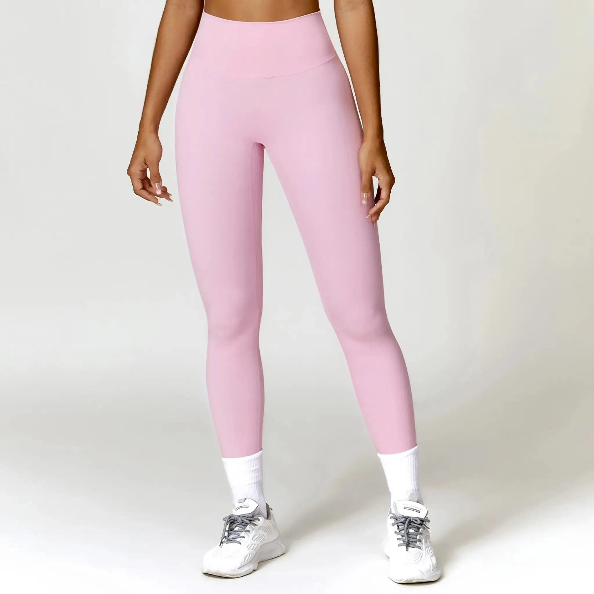 Quick-drying Skinny Yoga Pants Brushed Belly Contracting