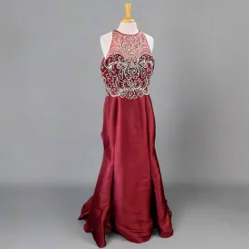 Star Box burgundy dress, size XXL