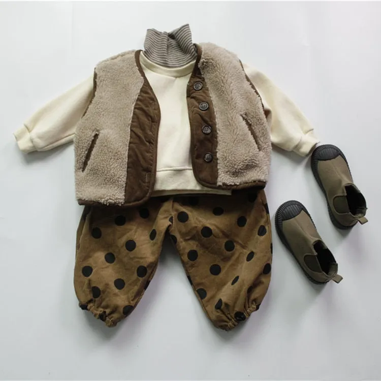 Thick Lamb Fleece Vest