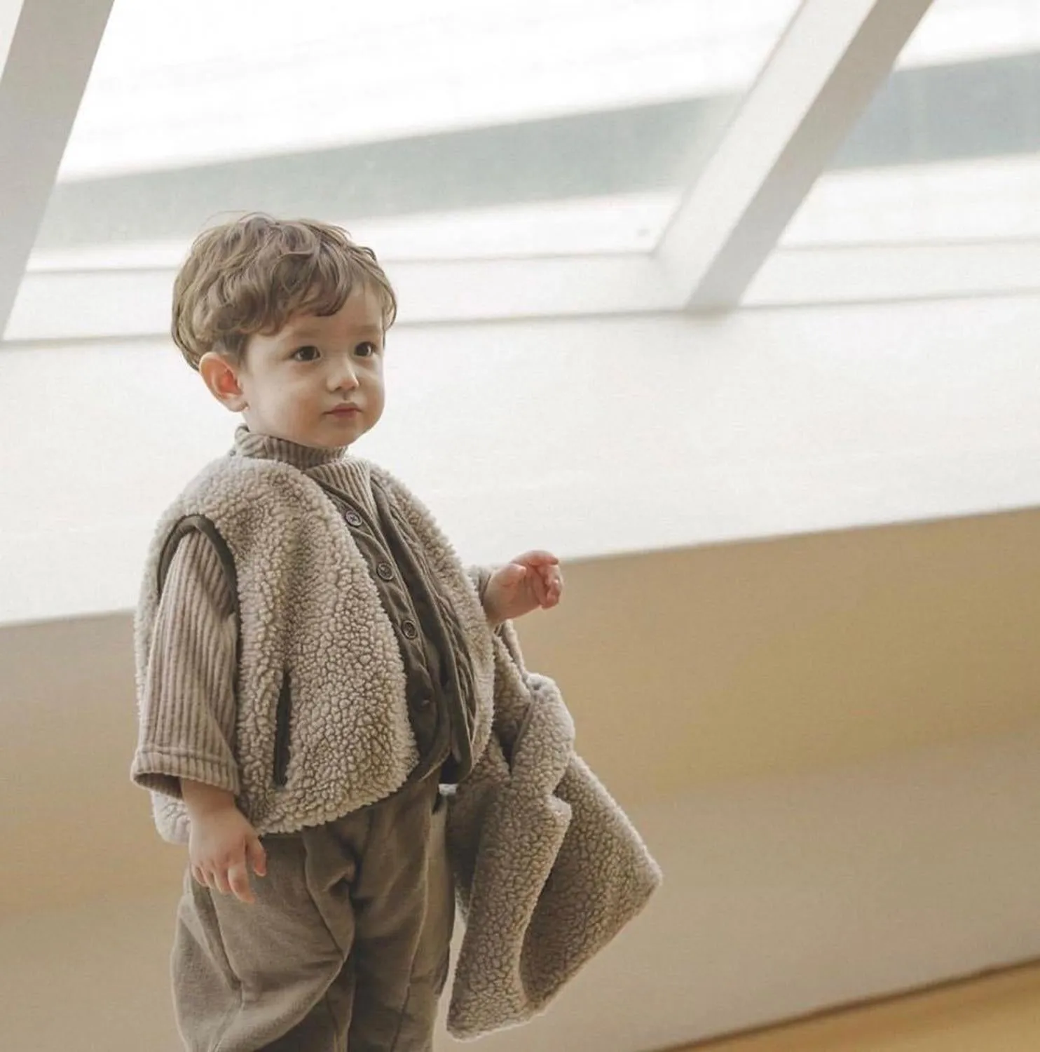 Thick Lamb Fleece Vest
