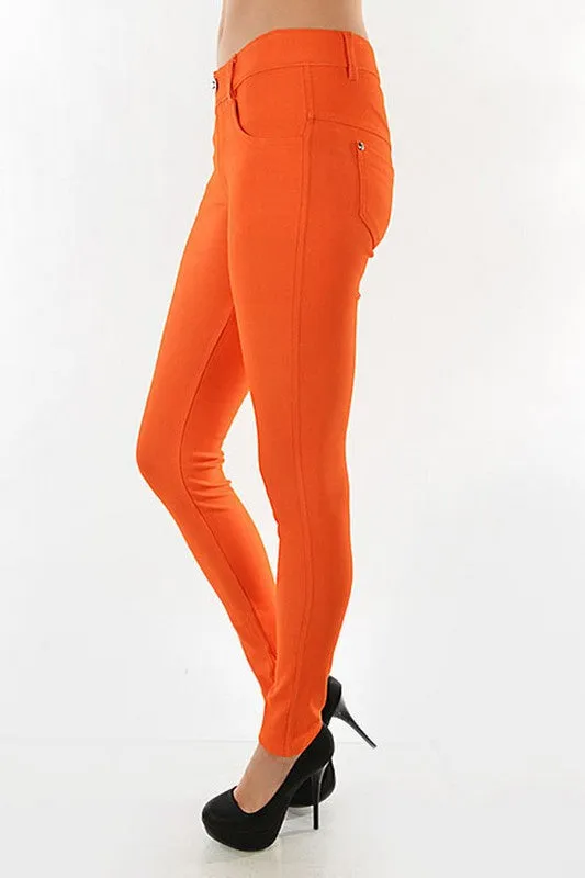 Womens Herringbone Jeggings