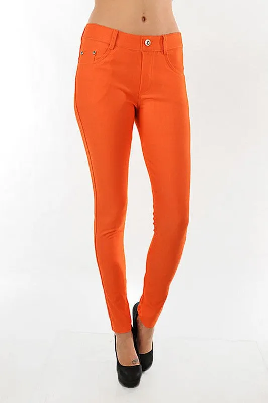 Womens Herringbone Jeggings
