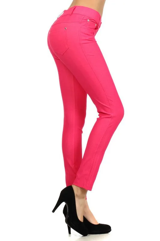 Womens Herringbone Jeggings